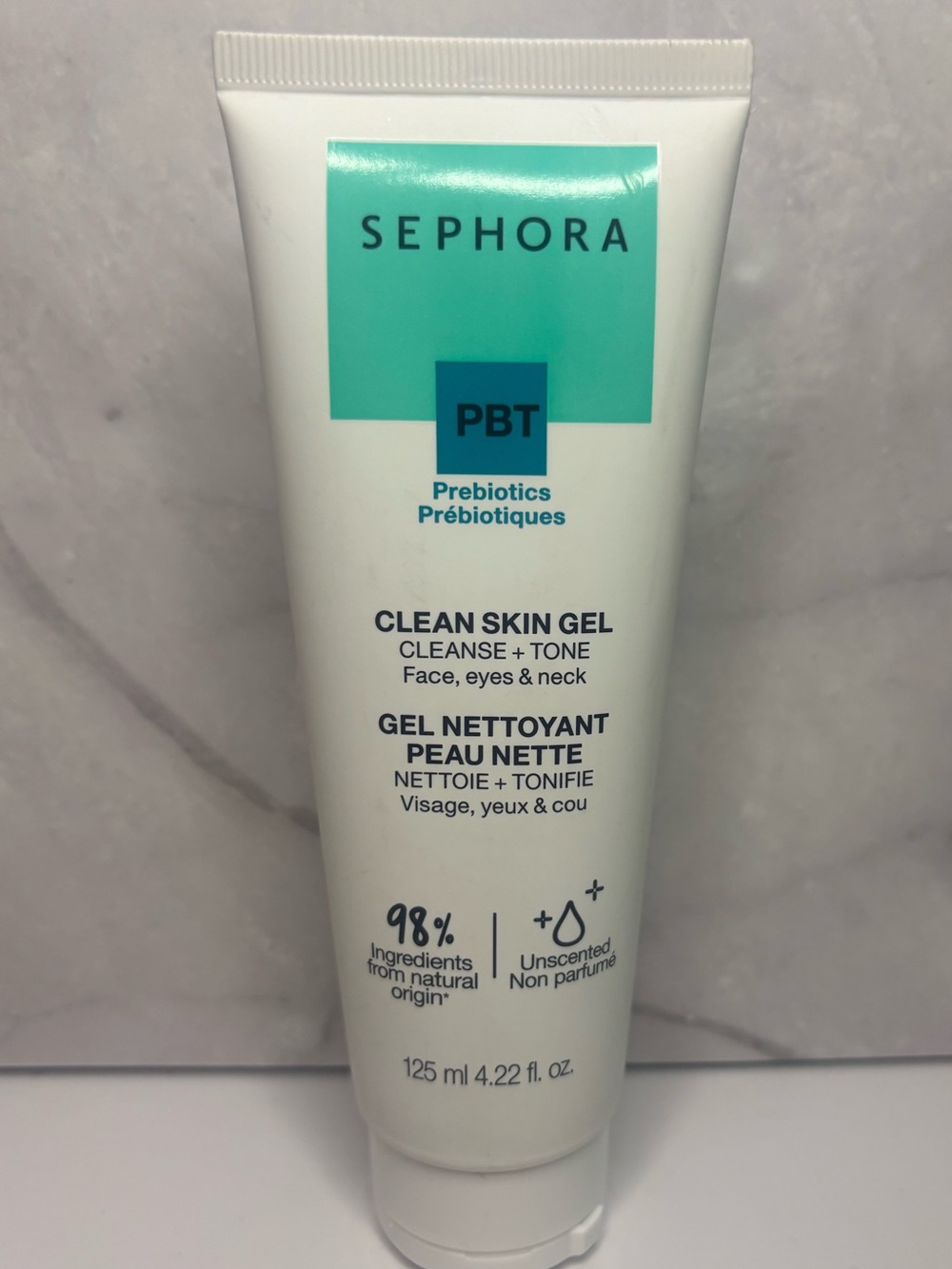 New/Sealed SEPHORA COLLECTION PBT Prebiotics Clean Skin Gel Cleanser+Tone 125 mL - Picture 2 of 7